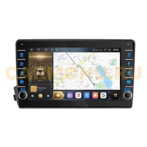 Штатная магнитола CarMedia OL-9303-N (с кнопками) для SsangYong Kyron, Actyon, Actyon Sports 2005-2015 на Android 10.0