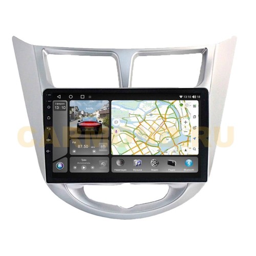 Штатная магнитола VAYCAR 0067-09VO8_2HD 8/128 ГБ для Hyundai Solaris I 2011-2017 на Android 10.0