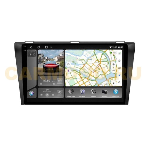 Штатная магнитола VAYCAR 0161-09VO8_2HD 8/128 ГБ для Mazda 3 2003 - 2009 на Android 10.0