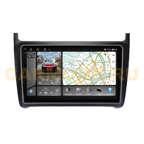 Штатная магнитола VAYCAR 0910-09VO8_2HD 8/128 ГБ для Volkswagen Polo 5 2009-2019 на Android 10.0