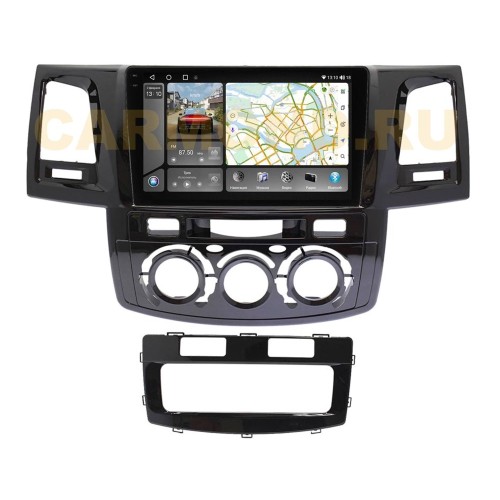 Штатная магнитола VAYCAR 1143-09VO8_2HD 8/128 ГБ для Toyota Hilux 2012 - 2015 на Android 10.0