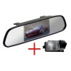 Зеркало + камера cam-066 для Nissan Tiida hatchback, Patrol, Livina, Cube, Skyline, GT-R, 350Z, 370Z / Infinity G35, G37