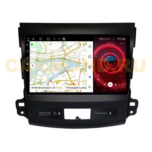 Штатная магнитола VAYCAR 0056-09VP4 4/64 ГБ для Peugeot 4007 (2007 - 2012) на Android 10.0