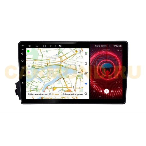 Штатная магнитола VAYCAR 0158-09VP4 4/64 ГБ для SsangYong Kyron 2007-2015 на Android 10.0