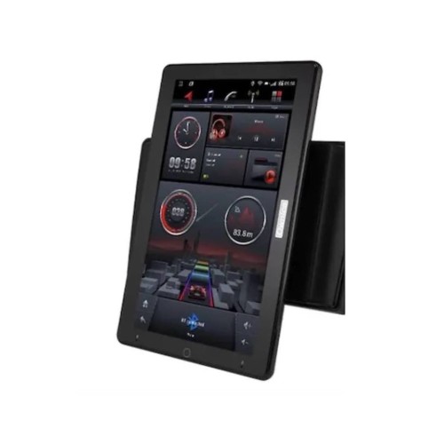 Штатная магнитола CarMedia OL-9102-RL TESLA (вертикально-поворотный экран) для Audi A4 2000-2008 на Android 10.0