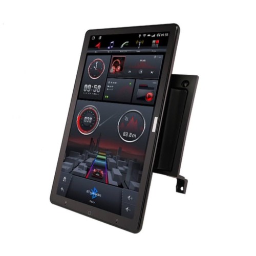 Штатная магнитола CarMedia OL-9988-RL TESLA (вертикально-поворотный экран) для Mercedes SLK-klasse II (R171) 2004-2011 на Android 10.0