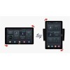 Штатная магнитола CarMedia OL-9567-1-RL TESLA (вертикально-поворотный экран) для Mitsubishi Pajero Sport III, L200 V 2015-2021 на Android 10.0