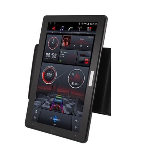 Штатная магнитола CarMedia OL-9303-RL TESLA (вертикально-поворотный экран) для SsangYong Kyron, Actyon, Actyon Sports 2005-2015 на Android 10.0