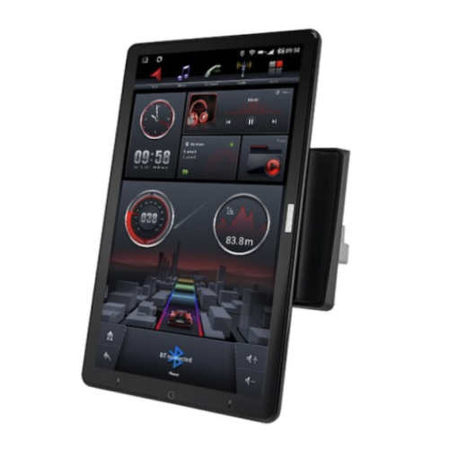 Штатная магнитола CarMedia OL-9968-RL TESLA (вертикально-поворотный экран) для Audi A3 2007-2012 на Android 10.0