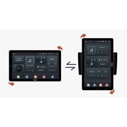 CarMedia OL-9567-2-RL TESLA (вертикально-поворотный экран) для Mitsubishi Pajero Sport III, L200 V 2015-2021 на Android 10.0