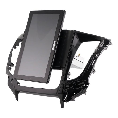 Штатная магнитола CarMedia OL-9567-2-RL TESLA (вертикально-поворотный экран) для Mitsubishi Pajero Sport III, L200 V 2015-2021 на Android 10.0