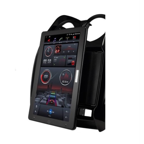 Штатная магнитола CarMedia OL-9115-2-RL TESLA (вертикально-поворотный экран) для Renault Duster 2015-2020 на Android 10.0