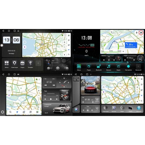 Штатная магнитола VAYCAR 224L-09VO8_2HD 8/128 ГБ для Kia Sorento II 2012-2020 на Android 10.0
