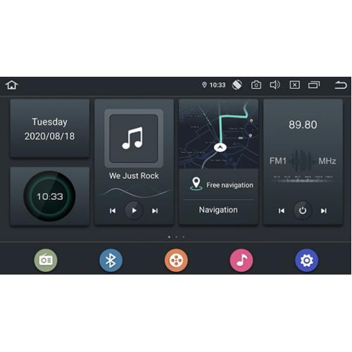 Штатная магнитола CarMedia SF-9641-RL TESLA (вертикально-поворотный экран) для Honda CR-V IV 2012-2016 (RM) на Android 10.0