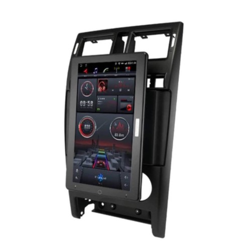 Штатная магнитола CarMedia SF-9066-3-RL TESLA (вертикально-поворотный экран) для Lada Priora 2014-2018 на Android 10.0