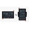 Штатная магнитола CarMedia OL-9511-3-RL TESLA (вертикально-поворотный экран) для Subaru Forester IV 2012-2014, Impreza IV 2012-2015, XV I 2011-2015 на Android 10.0