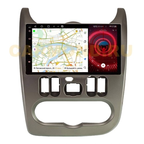 Штатная магнитола VAYCAR 0752-09VP4 4/64 ГБ для Renault Logan, Sandero 2009-2013 на Android 10.0