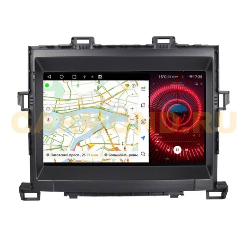 Штатная магнитола VAYCAR 0698-09VP4 4/64 ГБ для Toyota Alphard II 2008-2014 на Android 10.0