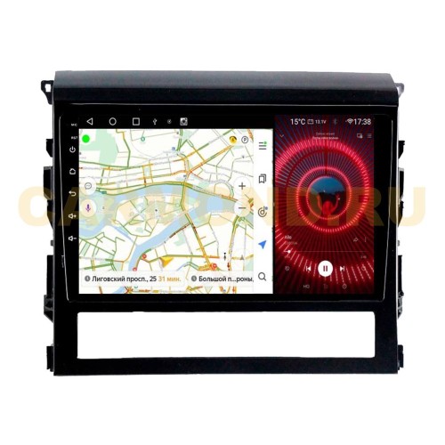 Штатная магнитола VAYCAR 0609-09VP4 4/64 ГБ для Toyota Land Cruiser 200 2015-2021 на Android 10.0