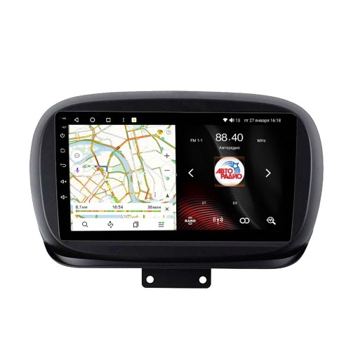 Штатная магнитола VAYCAR 1230-09VO8 8/128 ГБ для Fiat 500x 2014-2019 на Android 10.0