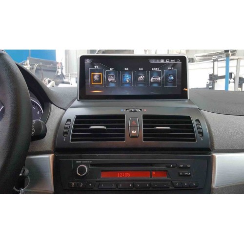 Штатная магнитола 8/128 ГБ RDL-6283-D NEW для BMW X3 (E83) ССС 2004-2009 на авто со штатным монитором на Android 13.0