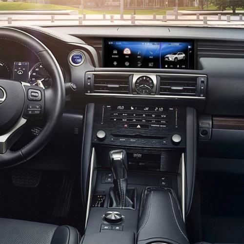 Монитор Штатная магнитола 8/128 ГБ RDL-LEX-IS Low NEW для Lexus IS III (2013-2019) Джойстик в виде шайбы на Android 13.0