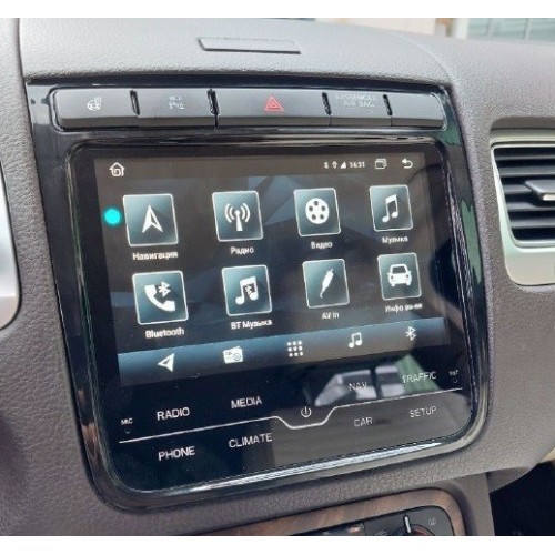Штатная магнитола 8/128 ГБ RDL-TRG-H NEW для Volkswagen Touareg II 2010-2018 (вместо RNS850) на Android 10.0