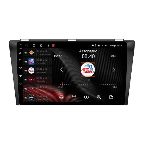 Штатная магнитола VAYCAR 0161-09V2 2/32 ГБ для Mazda 3 2003 - 2009 на Android 10.0