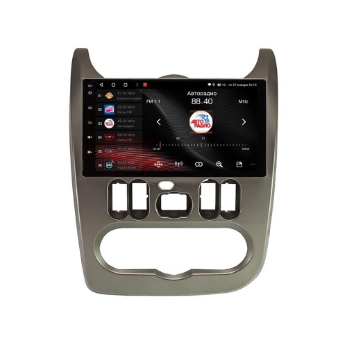 Штатная магнитола VAYCAR 0752-09V2 2/32 ГБ для Renault Logan, Sandero 2009-2013 на Android 10.0