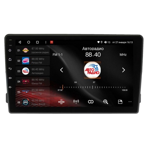 Штатная магнитола VAYCAR 1140-09V2 2/32 ГБ для FORD Universal овальная на Android 10.0
