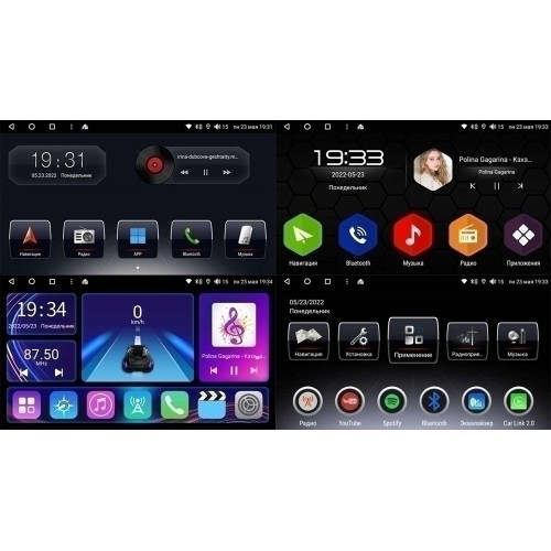 Штатная магнитола VAYCAR 0035-10V2 2/32 ГБ для Toyota Highlander (U40) 2007-2013 на Android 10.0