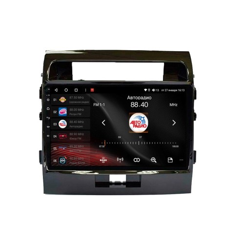 Штатная магнитола VAYCAR 0381-10V2 2/32 ГБ для Toyota Land Cruiser 200 2007-2015 на Android 10.0