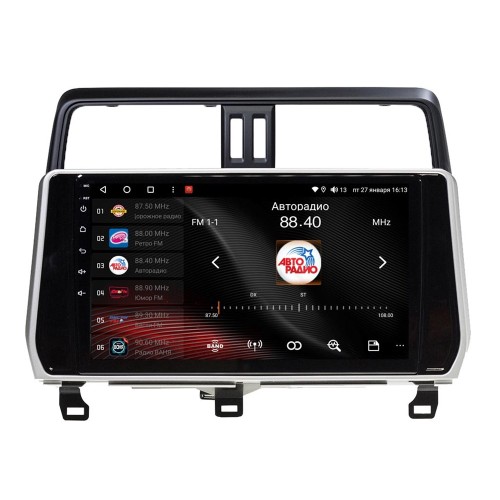 Штатная магнитола VAYCAR 1053-10V2 2/32 ГБ для Toyota Land Cruiser Prado 150 2018+ на Android 10.0