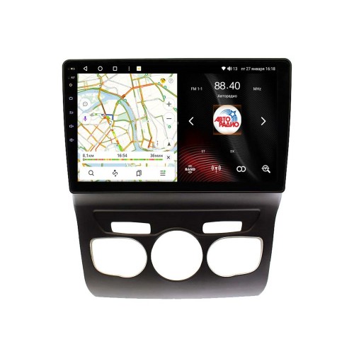 Штатная магнитола VAYCAR 2006-10VO8 8/128 ГБ для Citroen C4 II 2012-2017 на Android 10.0
