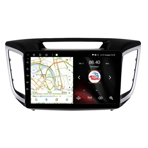 Штатная магнитола VAYCAR 0407-10VO8 8/128 ГБ для Hyundai Creta I 2016-2021 на Android 10.0