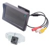 Монитор 4.3 дюйма + камера заднего вида cam-007 для Toyota Prado 120 (02-07) с запаской на двери