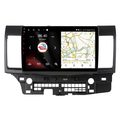 Штатная магнитола VAYCAR 0037-10VO8 8/128 ГБ для Mitsubishi Lancer X 2007-2015 на Android 10.0