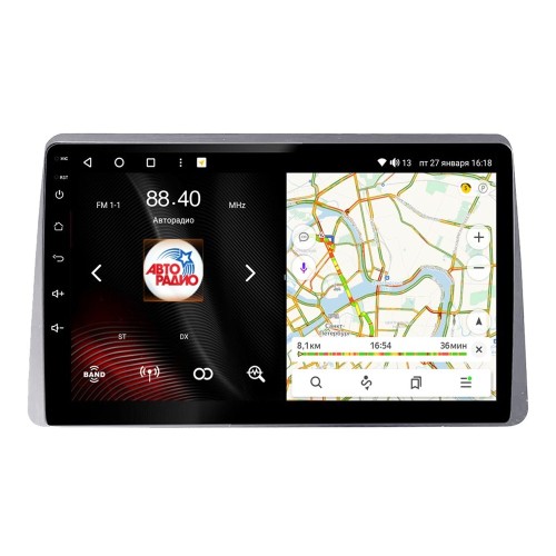 Штатная магнитола VAYCAR 1219-10VO8 8/128 ГБ для Renault Arcana 2020+ на Android 10.0