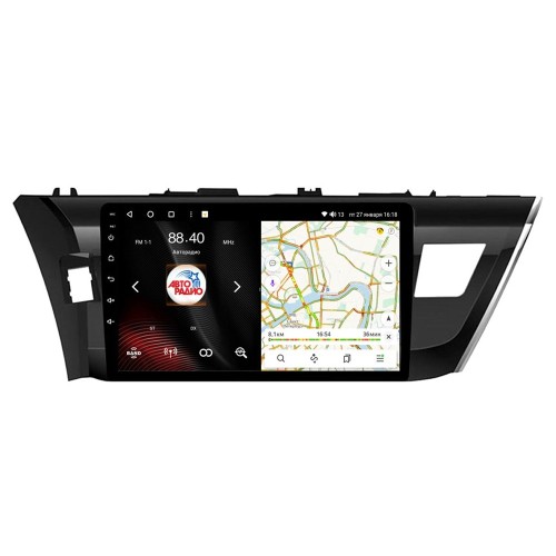 Штатная магнитола VAYCAR 0307-10VO8 8/128 ГБ для Toyota Corolla E170 2014-2016 на Android 10.0