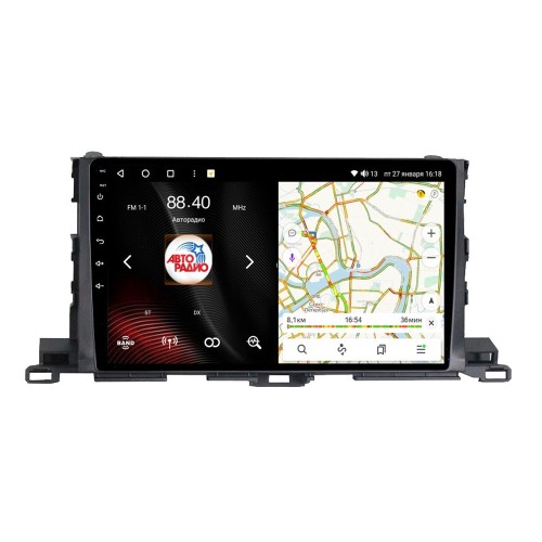 Штатная магнитола VAYCAR 0467-10VO8 8/128 ГБ для Toyota Highlander (U50) 2014-2019 на Android 10.0