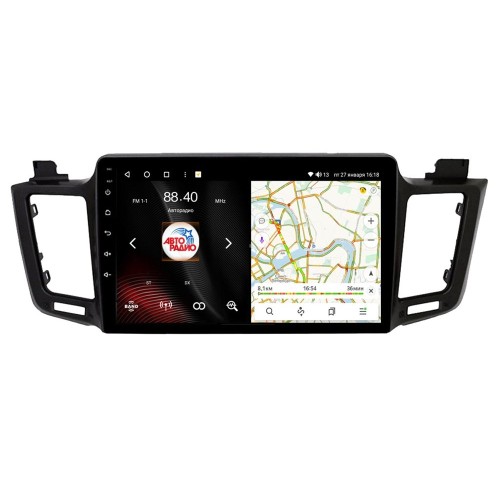 Штатная магнитола VAYCAR 0468-10VO8 8/128 ГБ для Toyota RAV4 (CA40) 2013-2019 на Android 10.0