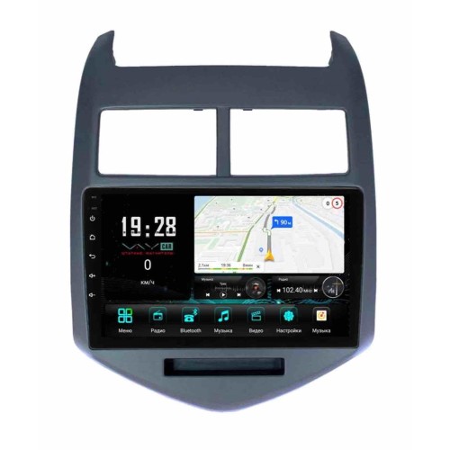 Штатная магнитола VAYCAR 0107-09V3 3/32 ГБ для Chevrolet Aveo 2011-2020 на Android 10.0