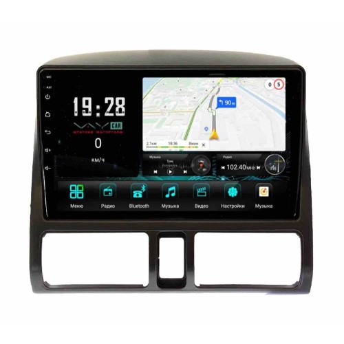 Штатная магнитола VAYCAR 1240-09V3 3/32 ГБ для Honda CR-V 2004-2006 на Android 10.0
