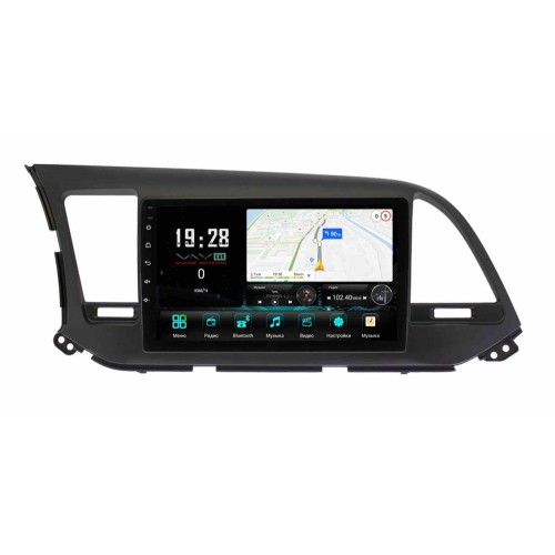 Штатная магнитола VAYCAR 0581-09V3 3/32 ГБ для Hyundai Elantra VI (AD) 2016-2019 на Android 10.0