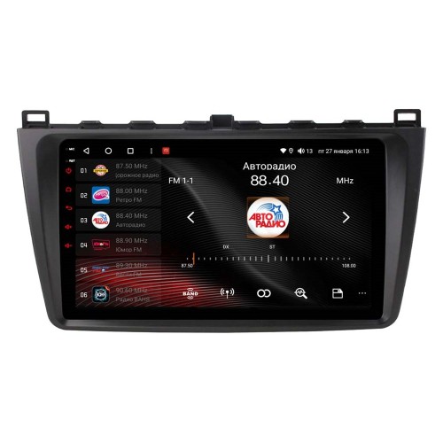 Штатная магнитола VAYCAR 0012-09V3 3/32 ГБ для Mazda 6 2007-2012 на Android 10.0