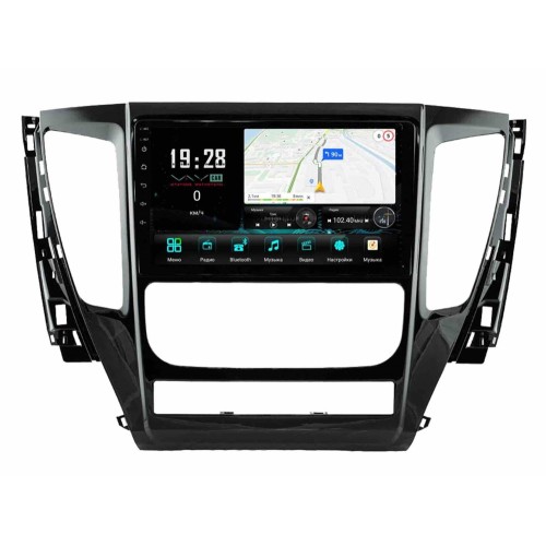 Штатная магнитола VAYCAR 1181-09V3 3/32 ГБ для Mitsubishi Pajero Sport III 2015-2021 на Android 10.0