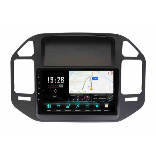 Штатная магнитола VAYCAR 1019-09V3 3/32 ГБ для Mitsubishi Pajero III 1999 - 2006 на Android 10.0