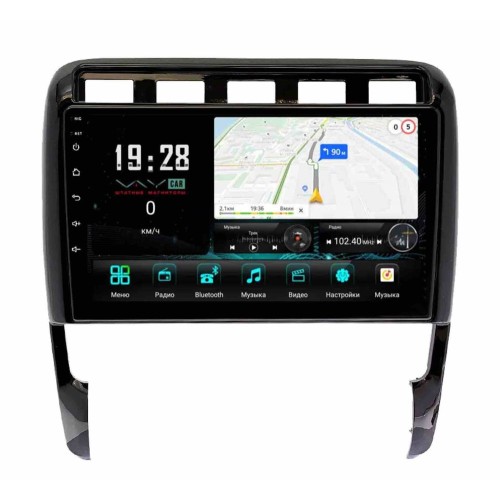 Штатная магнитола VAYCAR 0443-09V3 3/32 ГБ для Porsche Cayenne 2002-2010 на Android 10.0