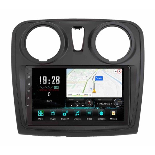 Штатная магнитола VAYCAR 2174-09V3 3/32 ГБ для Renault Logan II, Sandero II 2013-2022 на Android 10.0
