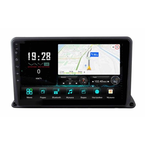 Универсальная магнитола VAYCAR 9105-10V3 10 дюймов 3/32 ГБ на Android 10.0
